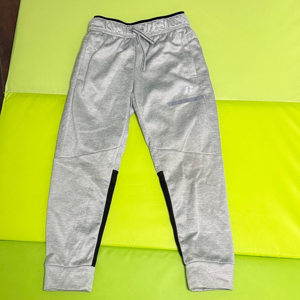 Russell Athletic Kids Light Gray Joggers
